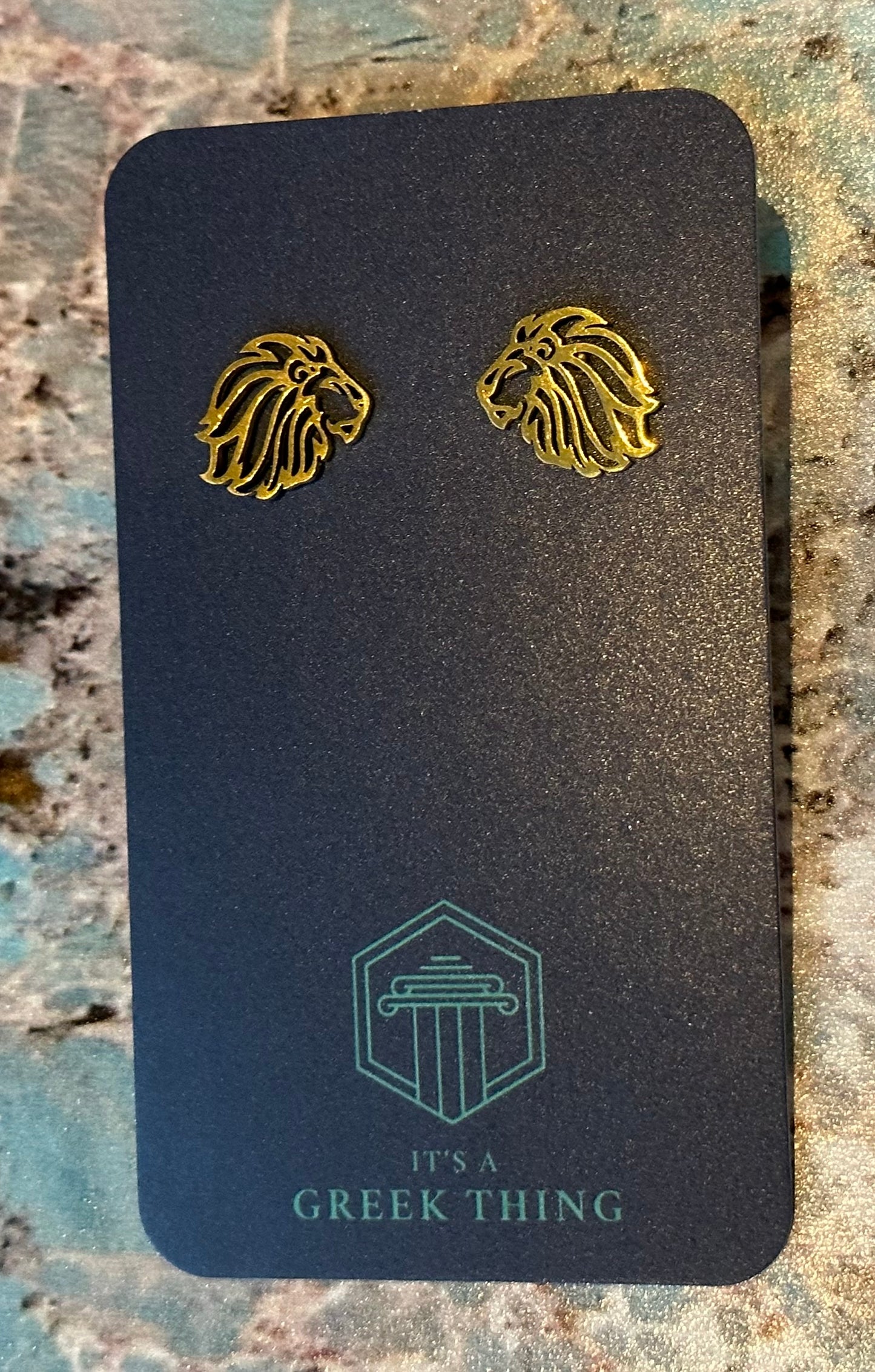 Alpha Delta Pi Sorority Alphie" Earrings ADPi Bid Day Gift