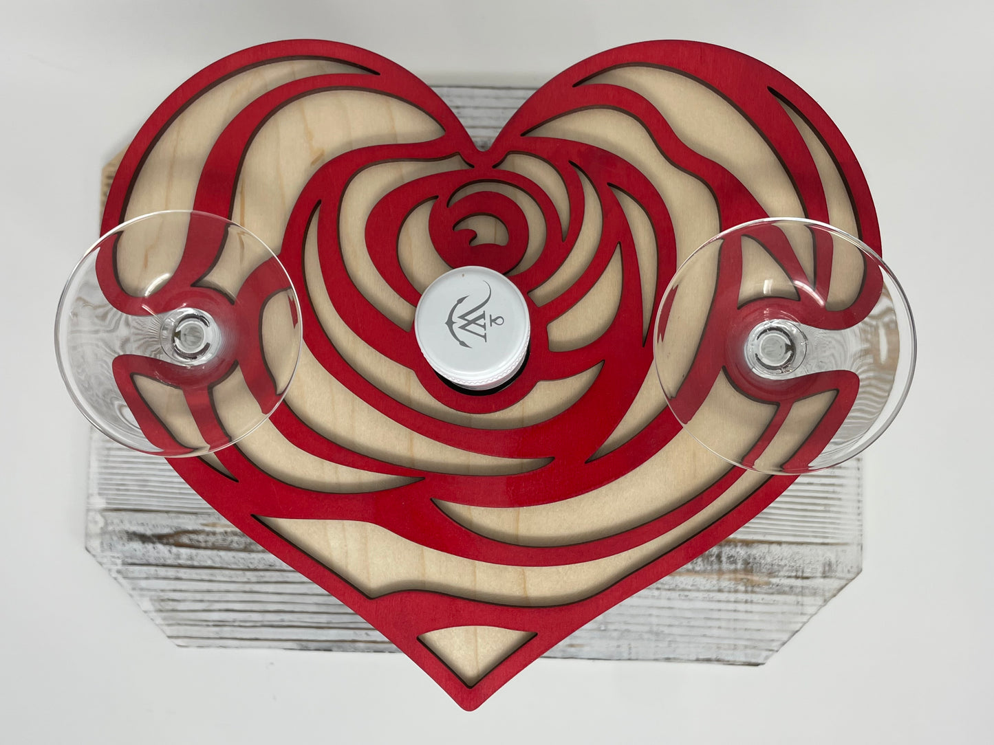 Heart Wine Caddy