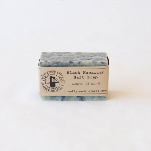 Rosemary Mint Black Hawaiian Salt Soap - Organic