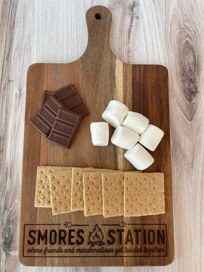 S'mores Station Board
