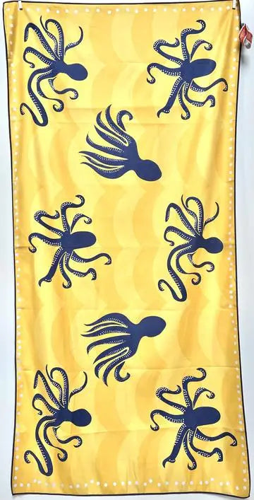 Beach Towel, Seaside, Octoparty