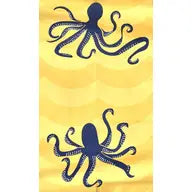 Beach Towel, Seaside, Octoparty